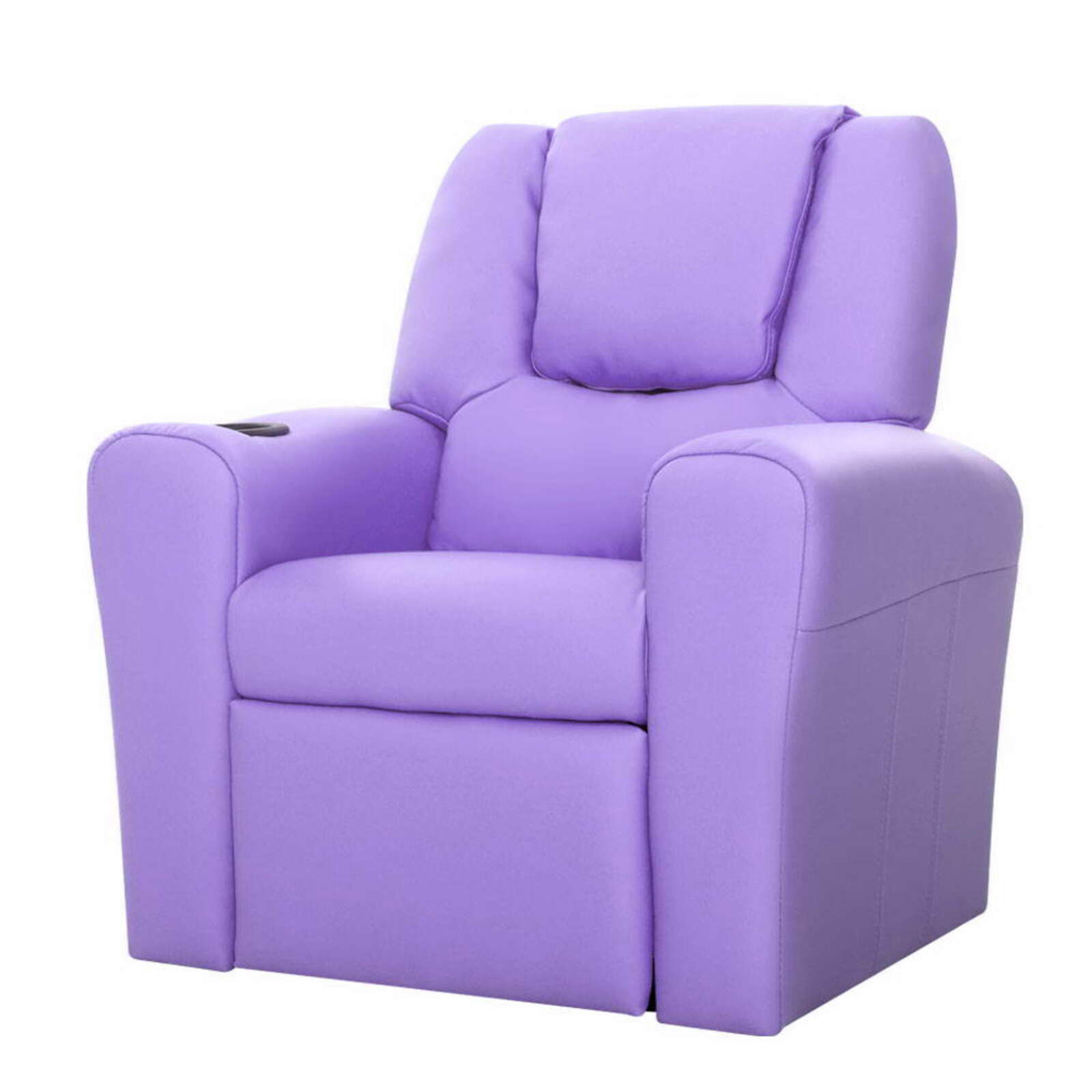 Keezi 1X Kids Recliner Chair Purple Sofa Bunnings Australia