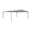 Absco Structures 6.00 x 6.00 x 2.98m Zincalume Double Gable Carport
