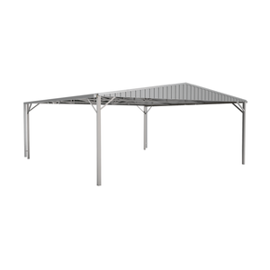 Absco Structures 6.00 x 6.00 x 2.98m Zincalume Double Gable Carport