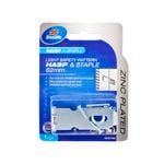 Zenith 62mm Zinc Plated Light Safety Pattern Hasp And Staple