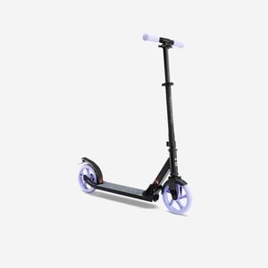 Decathlon | Scooter With Kickstand Mid 7 - Black/lavender - One Size
