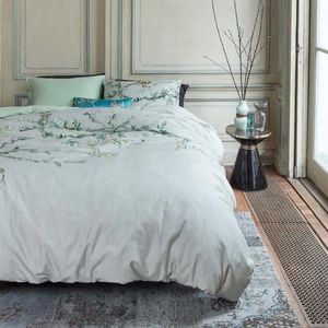 Van Gogh Blossom Grey Cotton Sateen Quilt Cover Set