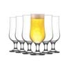 LAV Nevakar Stemmed Beer Glasses Set - Craft Beers, Ale and Cider - 385ml - Pack of 12
