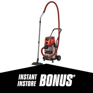 Einhell Pro Brushless 36V 2 x 18V 30L Wet & Dry Vacuum TP-VC 36/30 S Auto