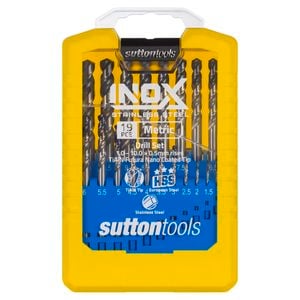 Sutton Tools 19 Pce Metric INOX Drill Set