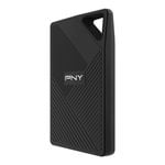 PNY RP60 1TB USB 3.2 Gen 2x2 Type-C Portable SSD Read 2,000 MB/s  Write 1,800 MB/s  3m Drop Resistant  IP65 rated