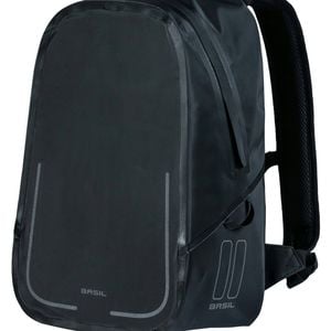 Basil Urban Dry Bicycle Backpack 18 Litres Black