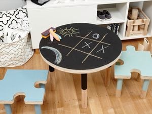 DIY Step Image - How to make a chalkboard table . Blob storage upload.