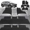 6D Diamond Car Floor Mats for Mazda CX-9 2016-Current-Ultimate Set-Black-Outback GT