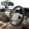 Australian Goose Steering Wheel Cover for BMW 3 Series 2005 - 2013 (E92 E93) Circle Black