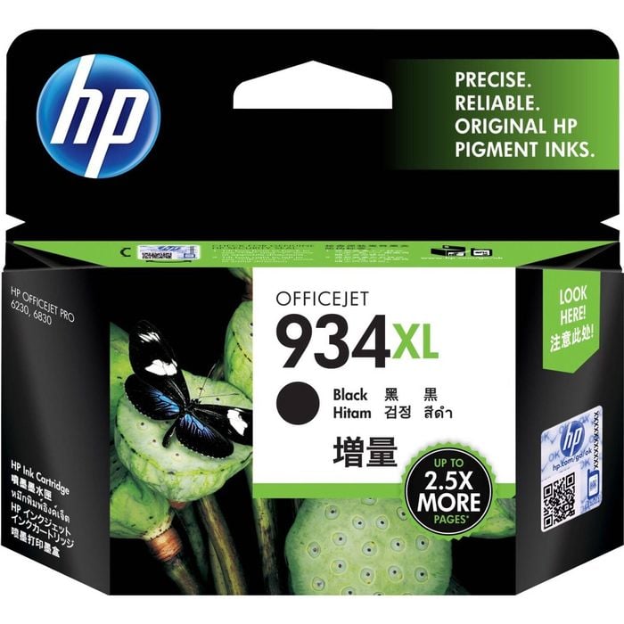 Hp 934xl Original Inkjet Ink Cartridge - Black Pack - 1000 Pages