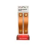 Lane 128mm Tan Leather Handle - 2 Pack