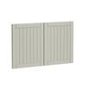 Kaboodle 900mm Pistachio Country Med Rangehood Doors - 2 Pack