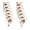12x 50pc Topchef Disposable Cake Decorating Piping Bags Set 31x19cm Clear
