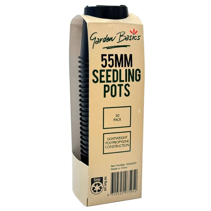 Garden Basics 55mm Seedling Pots - 30 pack