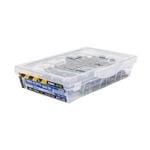 Buildex M6 x 50mm Windspray Hex Head With Seal Roof Zip Screws - 100 Box