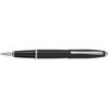 Cross Calais Fountain Pen Writing Singing Stationery Medium Nib Matte Black