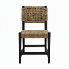 Genex Designs Oliver Coastal Dining Chair Black