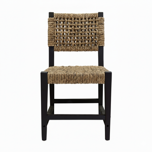 Genex Designs Oliver Coastal Dining Chair Black