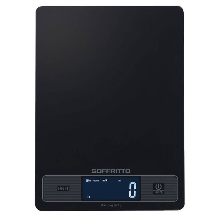 Soffritto Professional Tina Digital Scale - Black