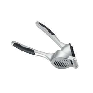 Incasa Durable Stainless Steel Garlic Press Slip Resistant Handle-Matt