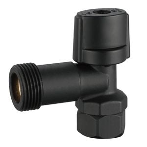 TERMINATOR CISTERN TAP S/H 15MM BLACK BSLNCTCV15