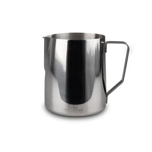 Coffee Culture Stainless Steel 1L Milk Frothing Jug Container w/ Handle Silver