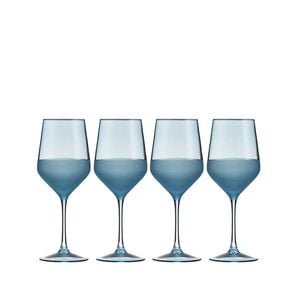 4pc Ladelle Panama Durable Beverage Wine Glass Drinkware/Barware Ocean