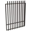 ProtectorAl 800-1200W x 1500H Satin Black Aluminium Radiator Pool Gate