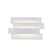 CLA Lighting Nagoya City Series Tri-CCT Dimmable Wall Light White