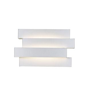CLA Lighting Nagoya City Series Tri-CCT Dimmable Wall Light White