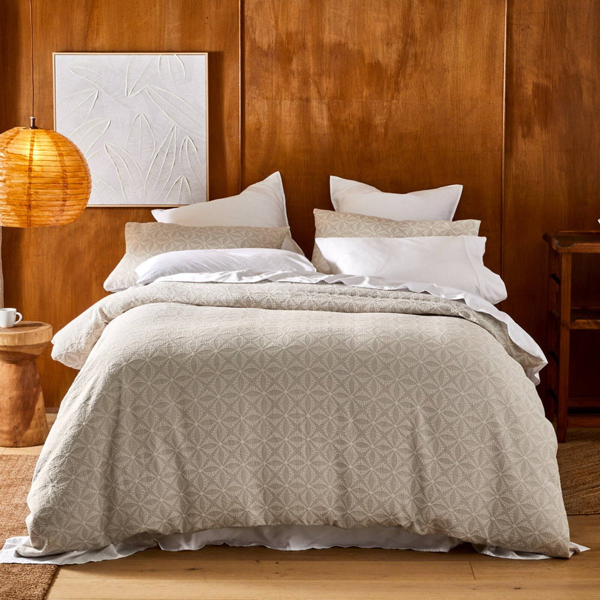 Myhouse Fletcher Quilt Cover Set - Bunnings Australia