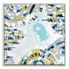 Artist Lane "Brighton Spirit  " by Ani Ipradjian - 41x41cm Timber Framed Canvas