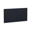 Kaboodle 1000mm Midnight Plum Modern Fridge Cabinet Doors - 2 Pack