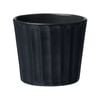 Northcote Pottery 9 x 8cm Black Oasis Pot