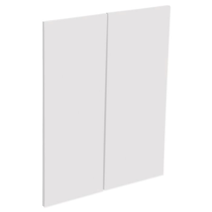 Kaboodle Coconut Milk Modern Corner Wall Cabinet Door - 2 Pack