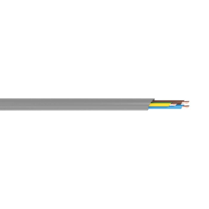 Deta 20m 0.75mm² Grey 3-Core Cable