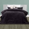 3pc J Elliot Home Arna Queen Comforter w/Pillowcases - Charcoal