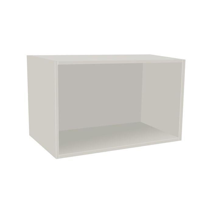 Kaboodle 200-299mm White Pepper Customisable Open Slimline Shelf