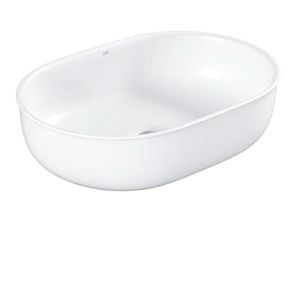Attica 500 x 350mm Matt White Hampshire Oval Basin