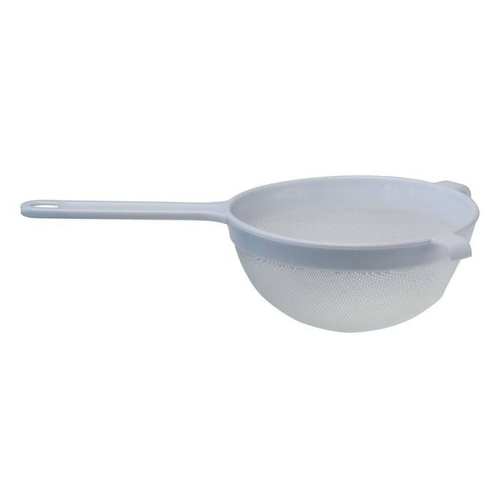 Cuisena 16cm Nylon Mesh Strainer w/ Long Handle - White
