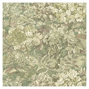 Parsons Wood Green Wallpaper 53cm x 10.05m