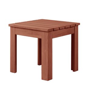ALFORDSON Side Table Fir Wood Coffee Table 45cm Brown