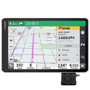 Garmin Dezl Lgv1010 10" Gps Truck Nav W/ Bc 50 Backup Cam