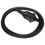 Arlec 3m Black Extension Lead - 2 Pack