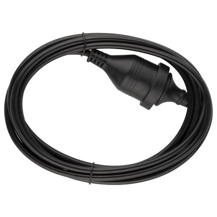 Arlec 3m Black Extension Lead - 2 Pack