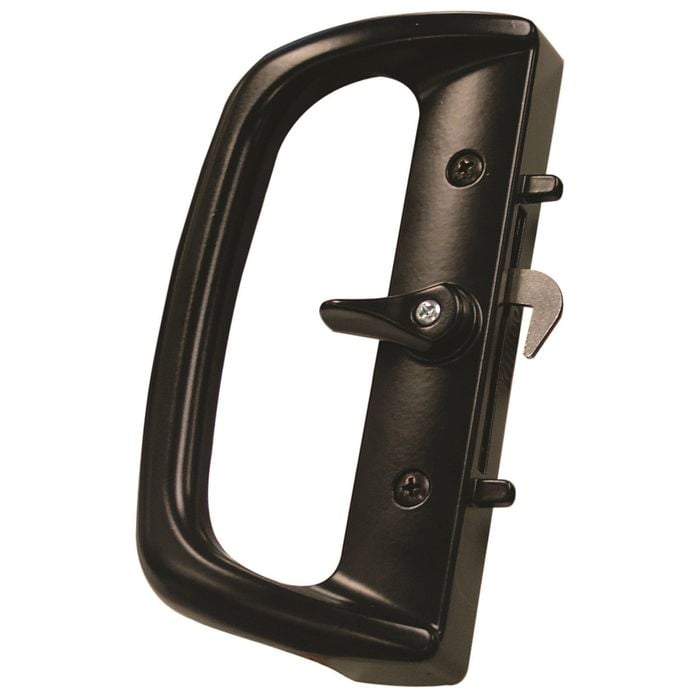 Yale Black Mawson Sliding Door Lock