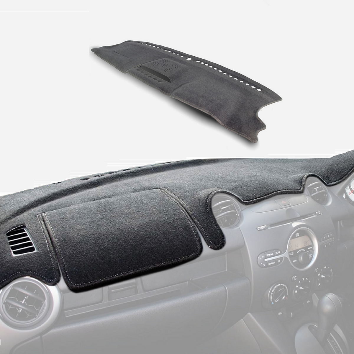 For FORD RANGER PY 08/2022-On Wildtrack models Custom Car Dash Mat ...