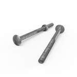 ZENITH M10 x 150mm Hot Dip Galvanised Cup Head Bolts & Nuts
