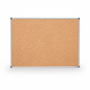 Cork Pinboard Aluminium Frame 900x600mm